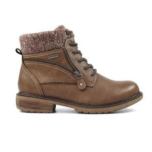 Lunar Womens/Ladies Benson III Waterproof Ankle Boots / Taupe